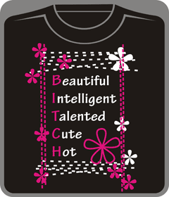 Прикольные футболки: bitch3 