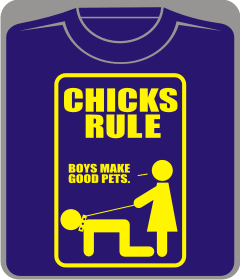 Chicks Rule: Boys make good pets
