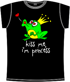 kiss me im princess black