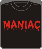 Прикольные футболки: maniac