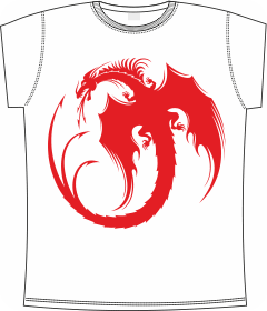 дракон классический 9 white