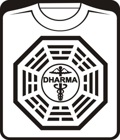 Прикольные футболки: дхарма 1