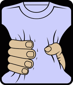 Прикольные футболки: линия талии