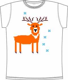 олень классический white