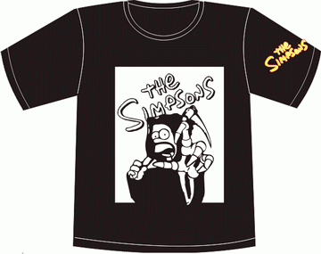 Прикольные футболки: симпсоны смерть