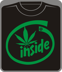 Прикольные футболки: трава inside