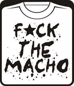 Прикольные футболки: фак зе мачо 