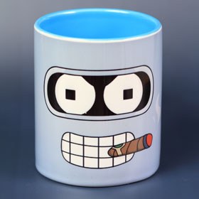 Прикольные кружки: чашка бендер