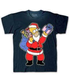 Новогодние - симпсон санта черн