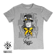 Voodoo Monkey GrayBW