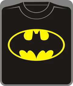 бетмен лого на черной