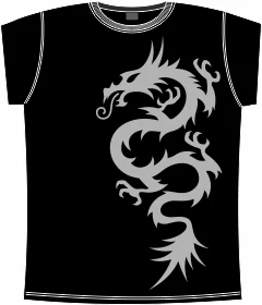 дракон классический 11 black