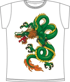 дракон классический 16 white