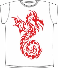 дракон классический 3 white