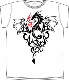 дракон классический 4 white