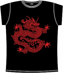 дракон классический 8 black