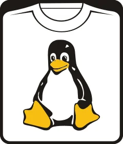 линукс пингвин (на белом)