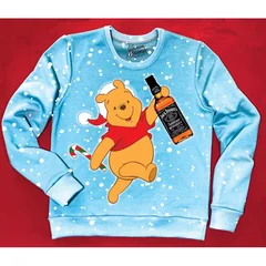 новогодний свитшот Винни и Джек