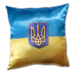 подушка тризуб