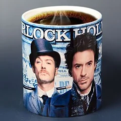 чашка про Шерлока (дауни мл)