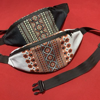 Сумки с принтами и вышивкой