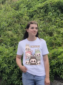 Прикольные футболки: Labubu