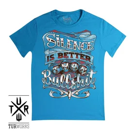 Прикольные футболки: Silense Better Blue