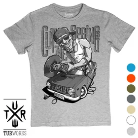 Прикольные футболки: Cut The Springs BW