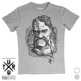 Прикольные футболки: Cyborg Grey