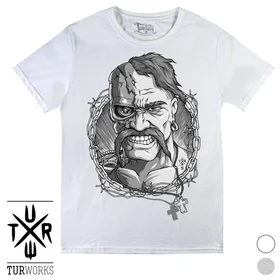 Прикольные футболки: Cyborg White 