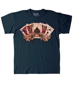 Прикольные футболки: карты черн 