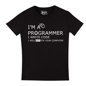 Прикольные футболки: Im a Programmer