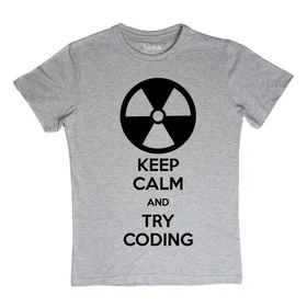 Прикольные футболки: Keep calm and try coding