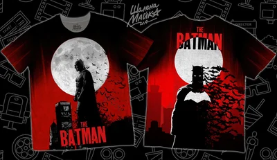 Футболки с полной запечаткой: batman(3)