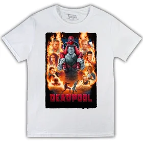 Прикольные футболки: deadpool