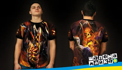 Футболки с полной запечаткой: dota2 clinkz