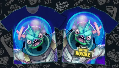 Футболки с полной запечаткой: fortnite(11)