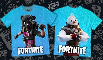 Футболки с полной запечаткой: fortnite(6)