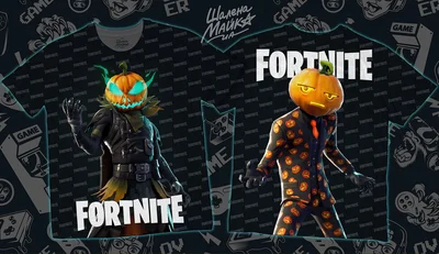 Футболки с полной запечаткой: fortnite