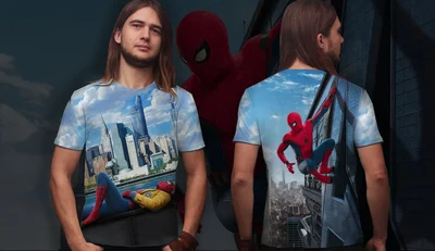 Футболки с полной запечаткой: Spider-Man: Homecoming