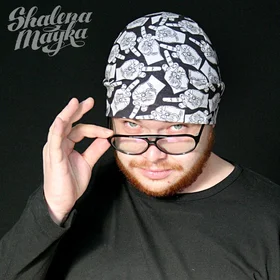 Прикольная шапка: шапка факи розы