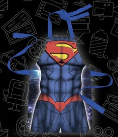 Прикольный фартуки: фартук супермен