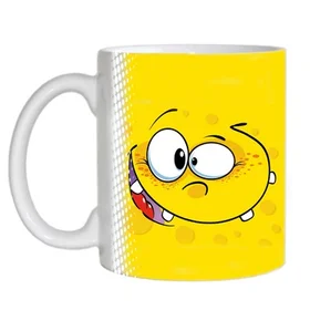 Прикольные кружки: смайлик