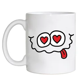 Прикольные кружки: смайл