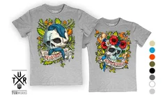 tur, turworks, Чоловік, Жінка, череп, skull