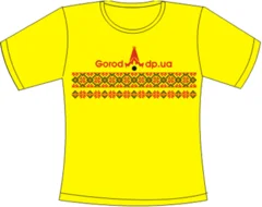 город-ВЫШИВАНКА ЖЕНСКАЯ желтая gorod.dp.ua