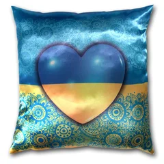 подушка, сердце, Україна, Украина, Ukraine