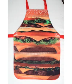 фартук, гамбургер