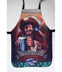 фартук, пират, пиво