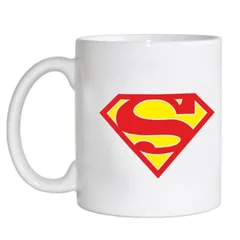 чашка 123 супермен